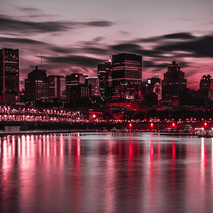 City skyline in Toronto, Canada